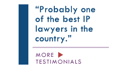 "Probably one of the best IP lawyers in the country."
