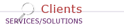 Clients :: Services/Solutions